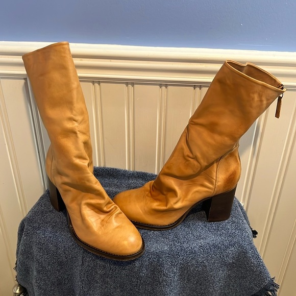 New Free People Elle Block Heel Boots Size 10 NWT - Picture 7 of 16